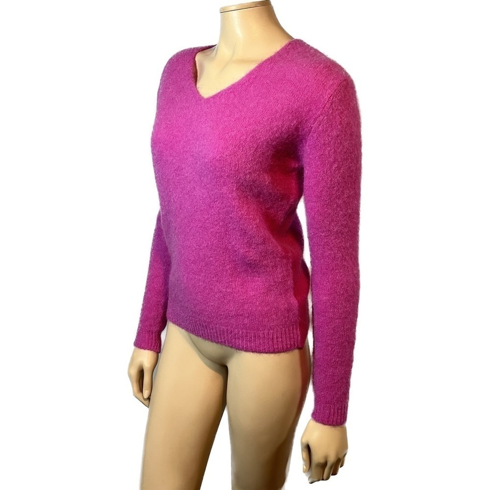 NWT Noos Alpaca Mohair Hot Pink Sweater